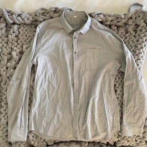 Grey XL Lululemon Button Down